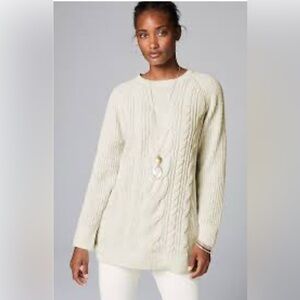 J Jill Chenille Cabled Tunic